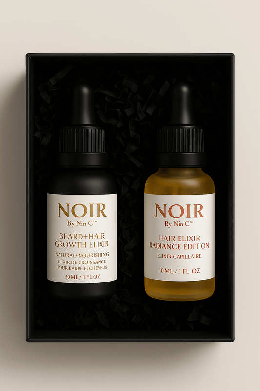 NoirByNinc™ Duo Gift Set – Beard & Hair Elixirs - NoirByNinC™